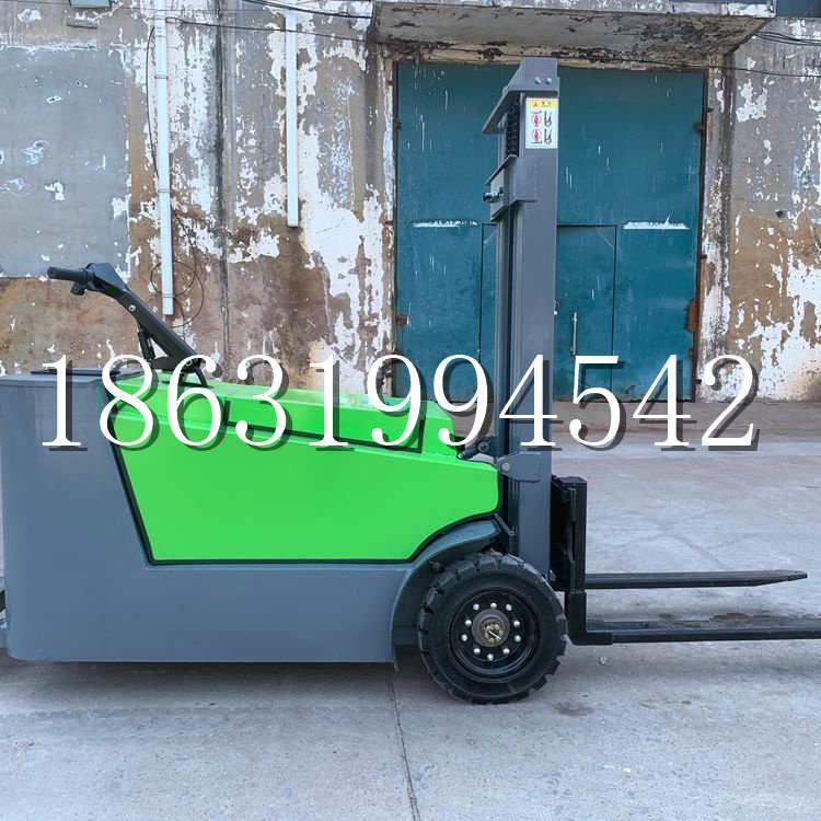 秦安县小型电动叉车1吨2吨步行站驾式电瓶堆高充电装卸车液压升降车铲车